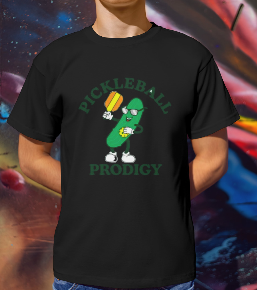 Middleclassfancy Pickleball Prodigy Pickle Racket Champion T-Shirt