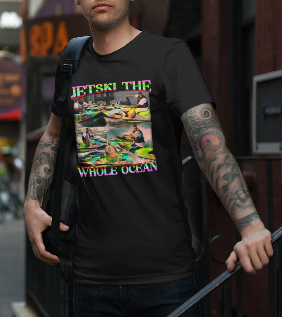 Dj Khaled Jetski The Whole Ocean Funnyahhtees T-Shirt
