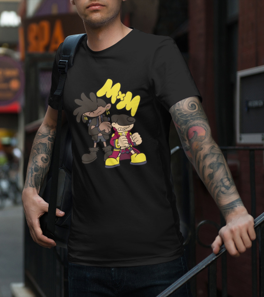 Mxm Next Door Characters Cartoon Style M*M T-Shirt