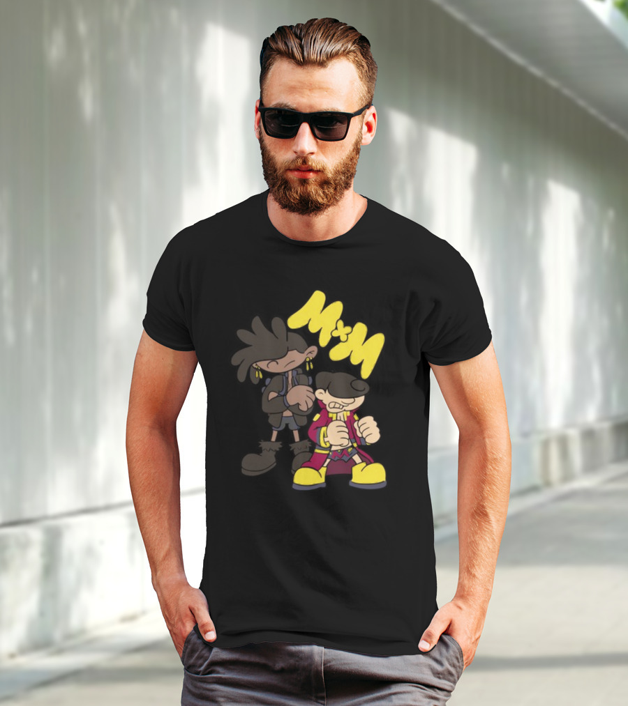 Mxm Next Door Characters Cartoon Style M*M T-Shirt