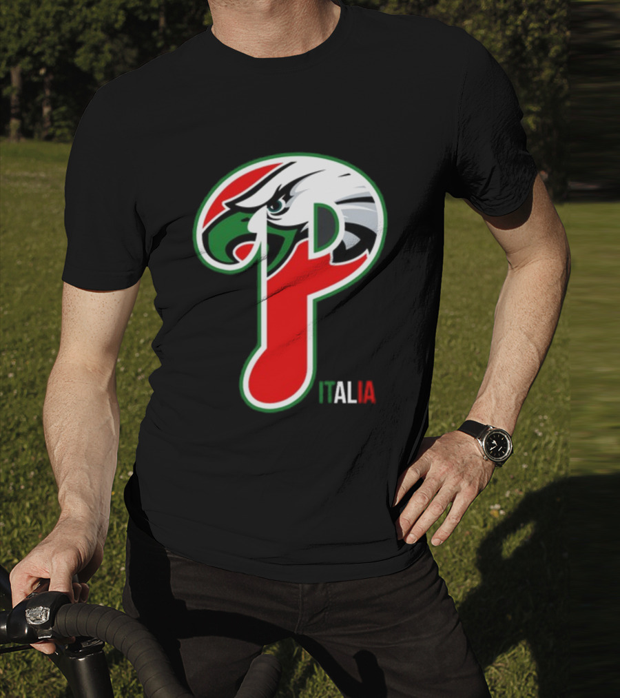 Eagles Phillies Italia P T-Shirt