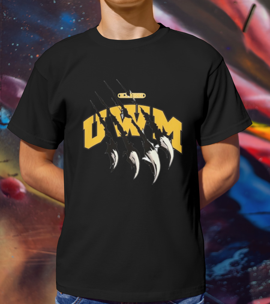 UWM Panthers Claw Marks T-Shirt