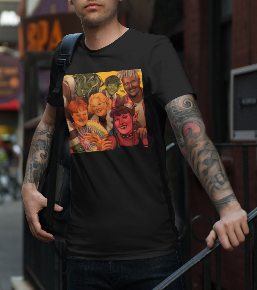 We're The Bad Fantasy Friends Group T-Shirt