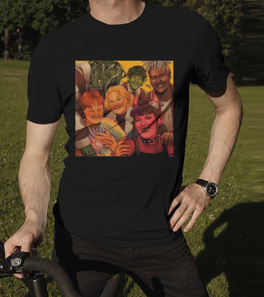 We're The Bad Fantasy Friends Group T-Shirt