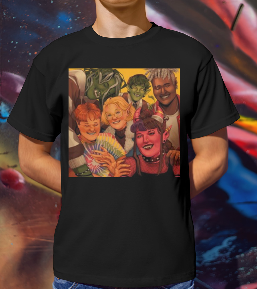 We're The Bad Fantasy Friends Group T-Shirt