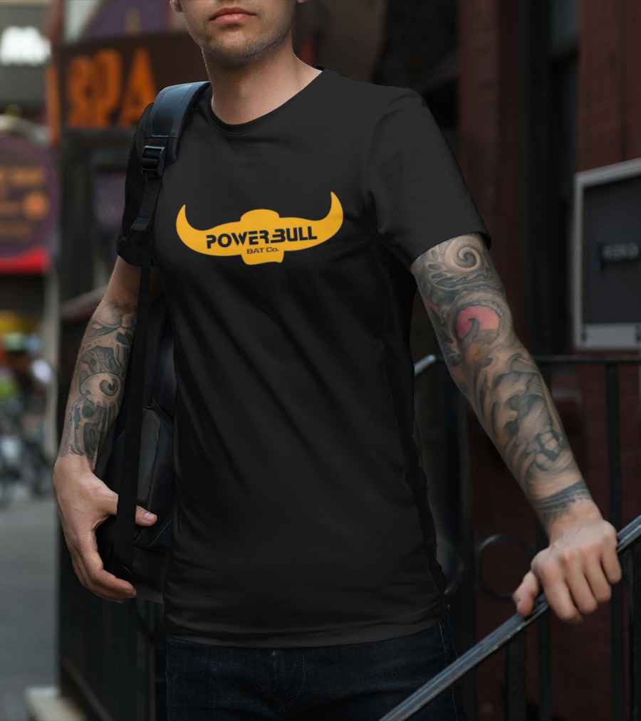 James Wood Powerbull BAT Co Iconic T-Shirt