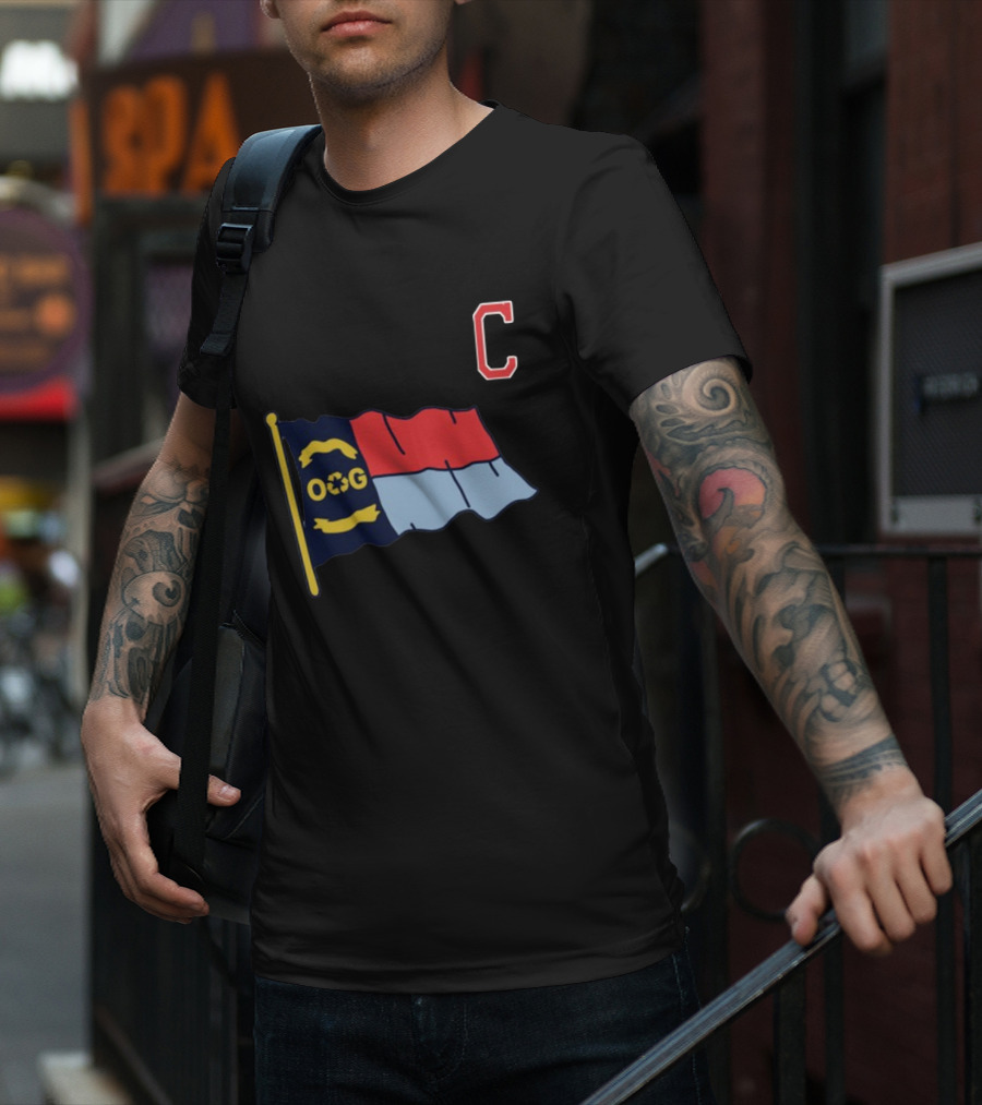 Captain North Carolina Flag C O G T-Shirt