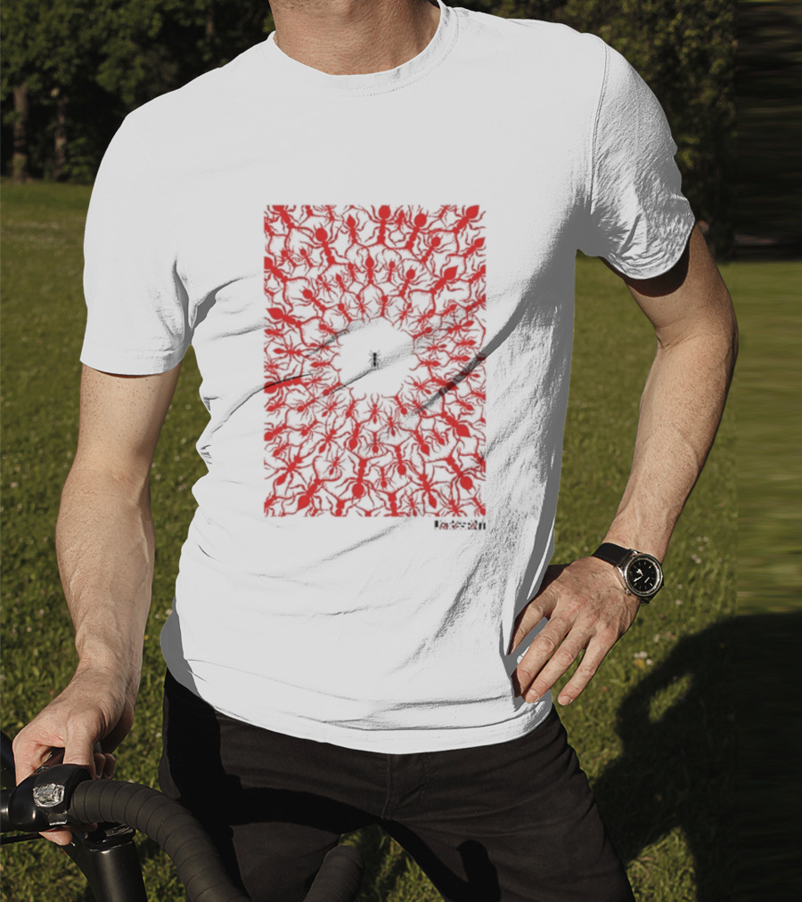 Being Autistic Ant Red Kaleidoscope T-Shirt