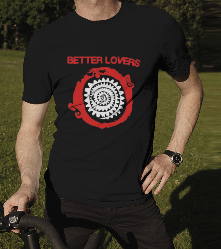Better Lovers Red Spiral Teeth T-Shirt