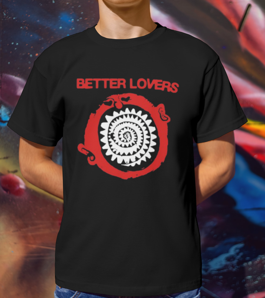 Better Lovers Red Spiral Teeth T-Shirt