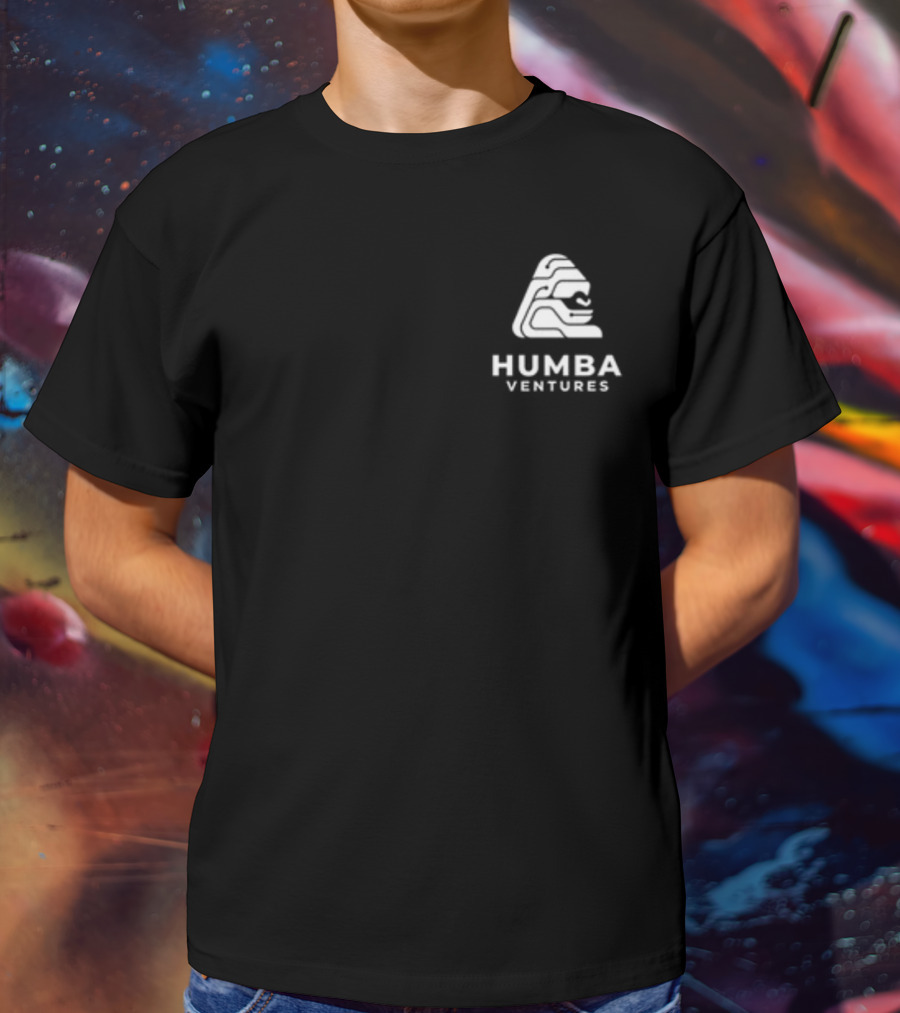 Humba Ventures Black Shirt With White Stylish T-Shirt
