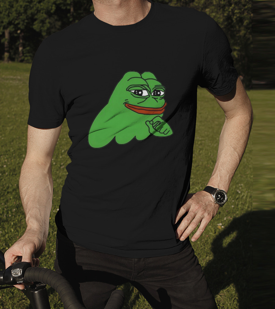 Ribbit.Pepe Pepe Frog Meme Iconic Sol T-Shirt