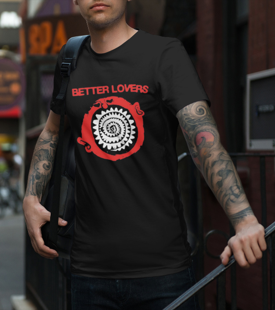 Better Lovers Band Spiral Teeth T-Shirt
