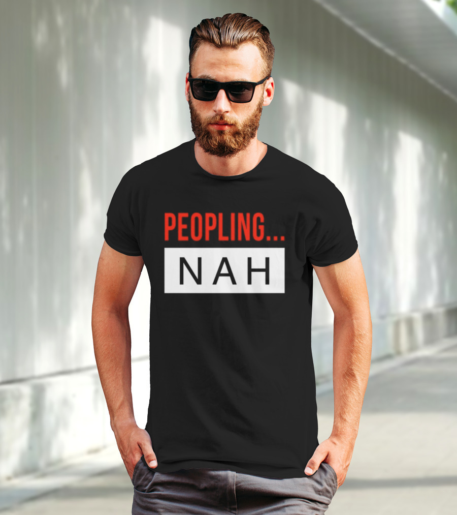 Peopling Nah Minimalist T-Shirt