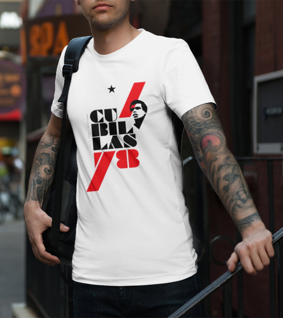 CUBILLAS 78 Star Iconic Red And Black T-Shirt
