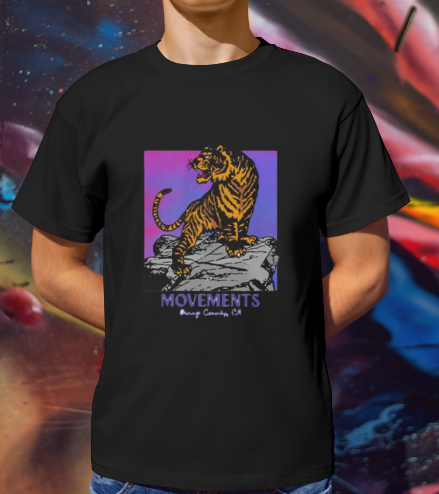 Movements Tiger Orange County CA T-Shirt