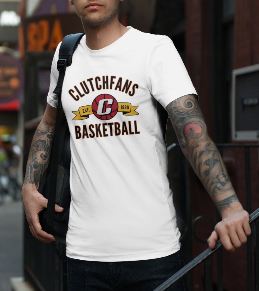 Clutchfans Basketball Est. 1996 C Logo Classic T-Shirt