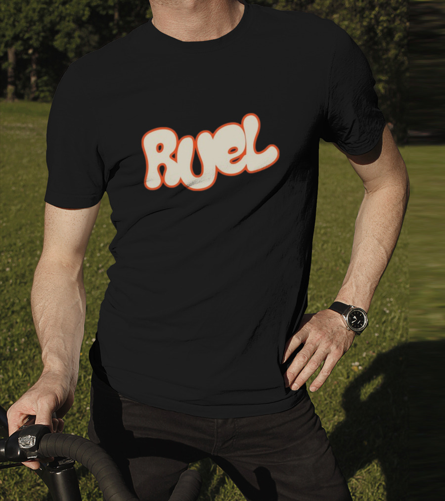 Ruel Puff Text T-Shirt