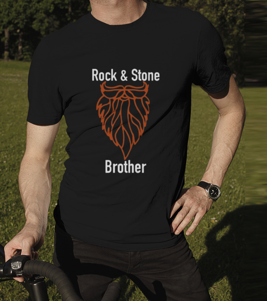 Rock And Stone Brother Beard T-Shirt