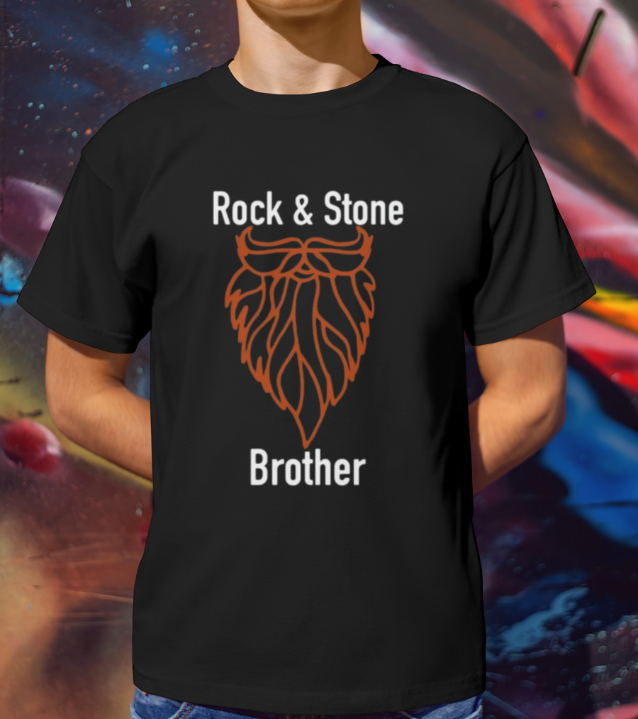 Rock And Stone Brother Beard T-Shirt