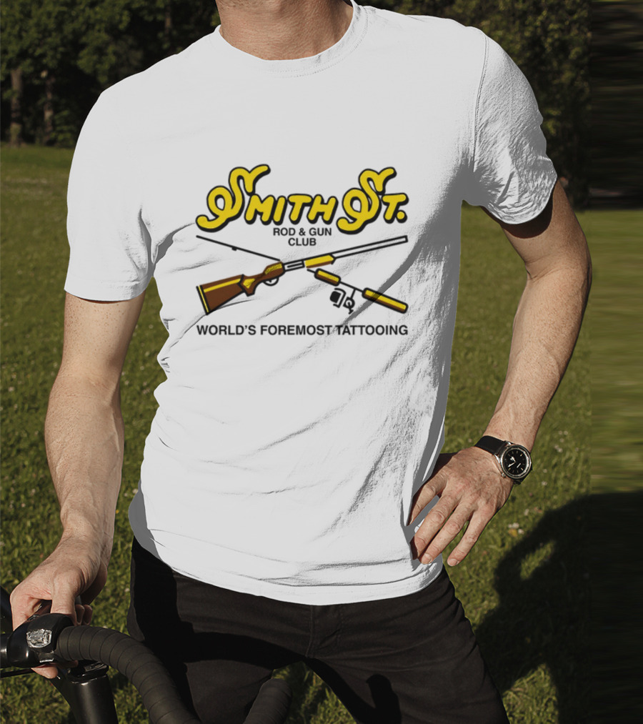 Smith St Rod And Gun Club World's Foremost Tattooing T-Shirt