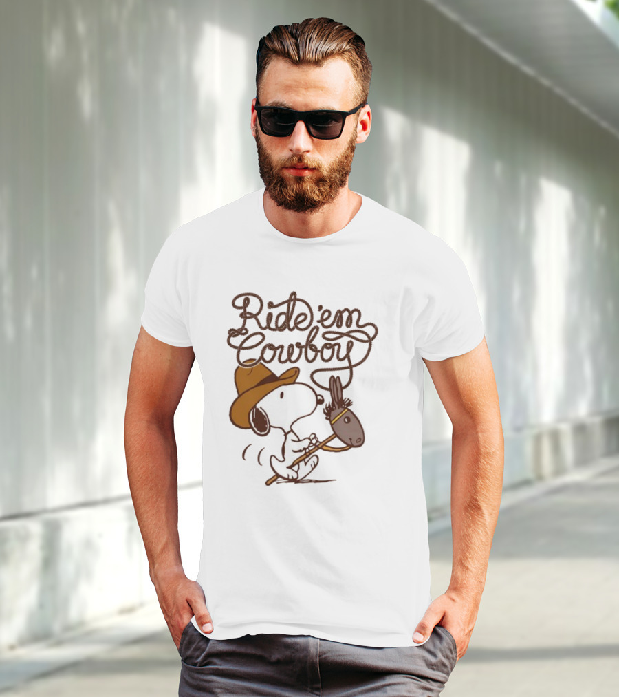 Ride Em Cowboy Snoopy T-Shirt