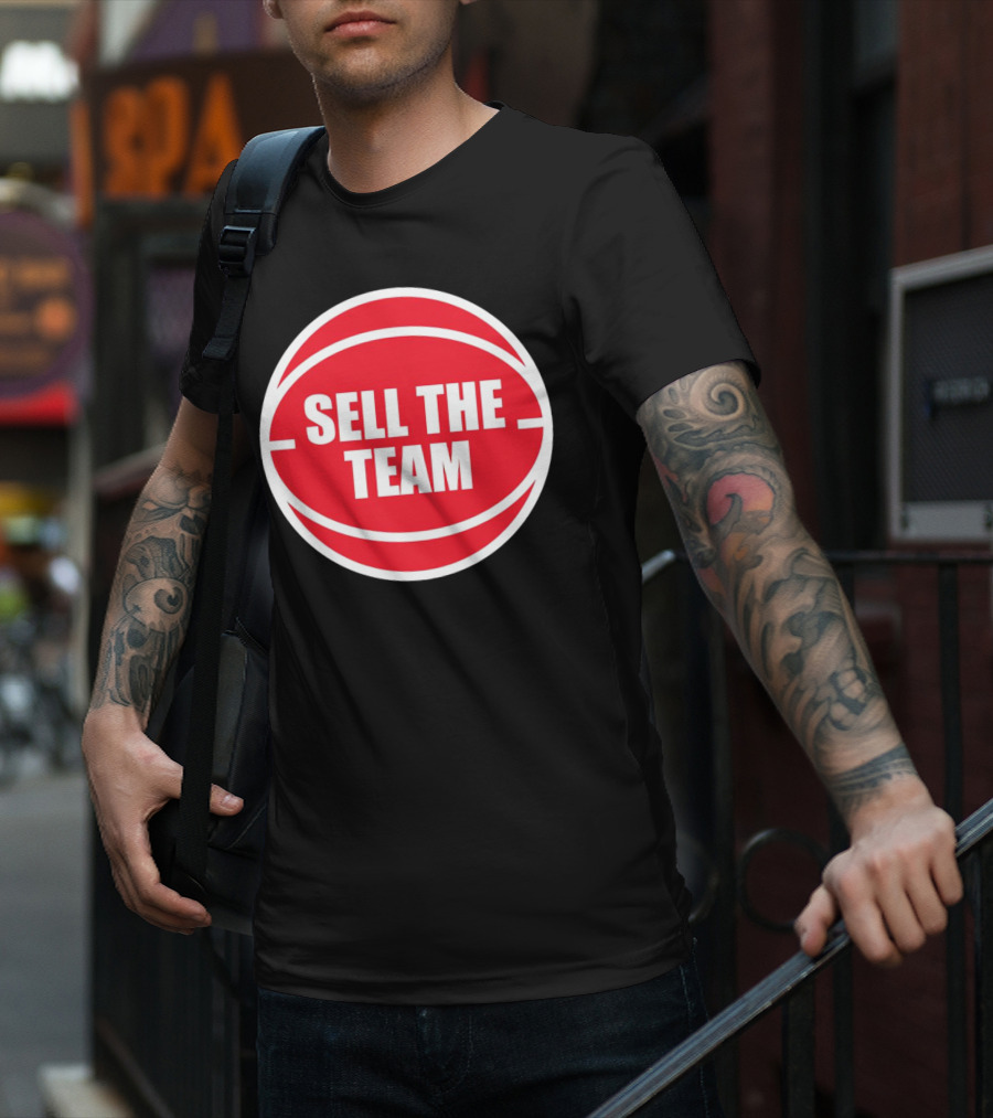 Detroit Pistons Sell The Team Basketball T-Shirt