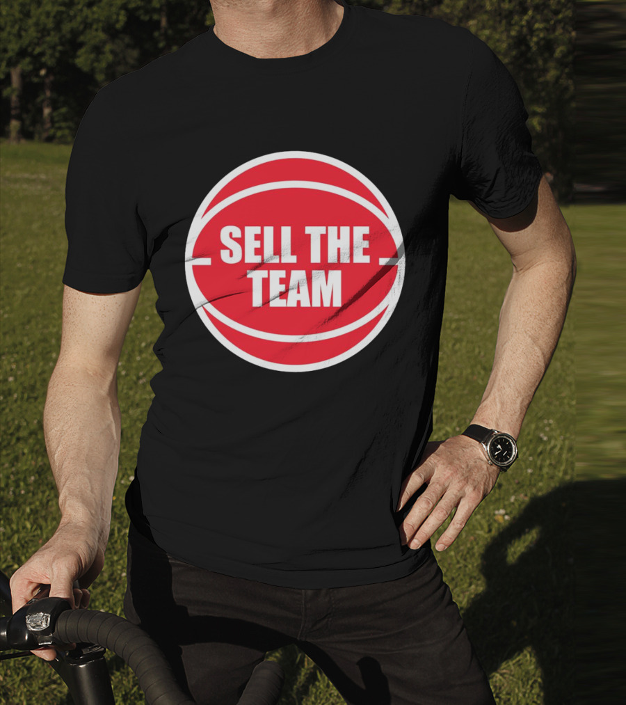 Detroit Pistons Sell The Team Basketball T-Shirt