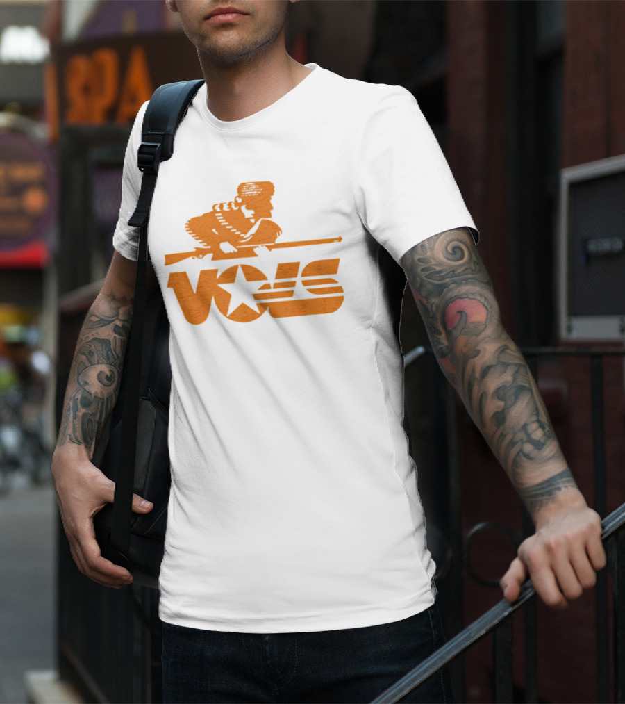 Tennessee Vols Vintage Rifle Star Retro T-Shirt