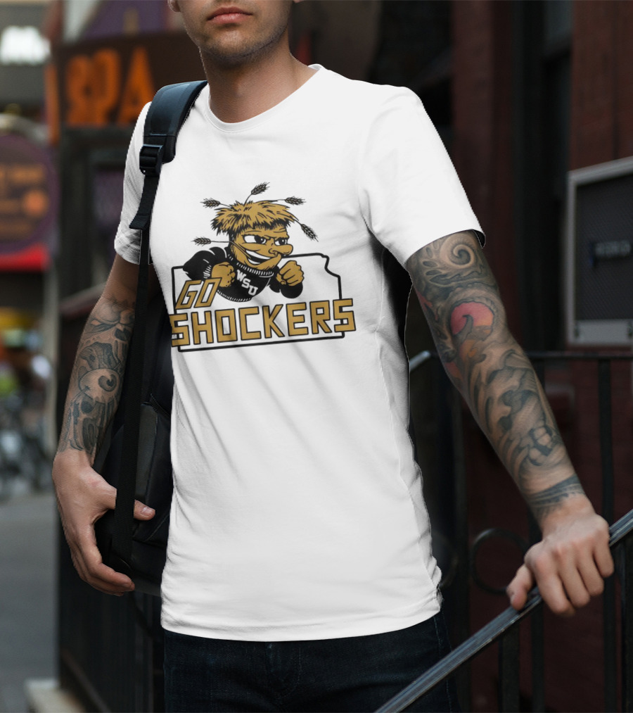 Wichita State University Go Shockers Mascot T-Shirt
