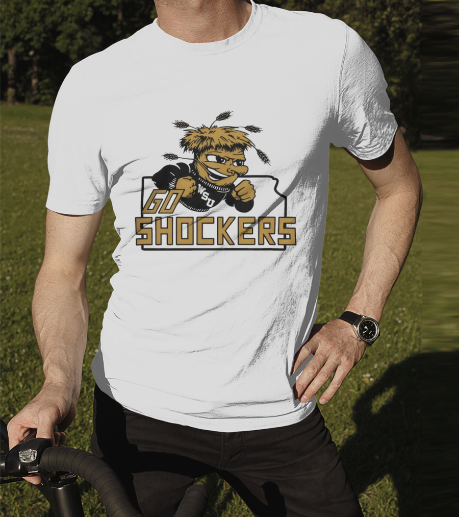 Wichita State University Go Shockers Mascot T-Shirt