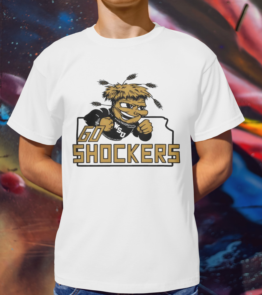 Wichita State University Go Shockers Mascot T-Shirt
