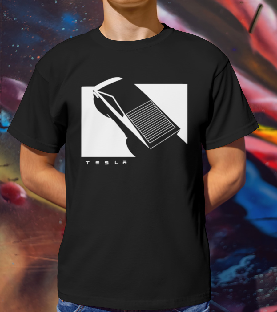 Tesla Cybertruck Monochrome Concept T-Shirt