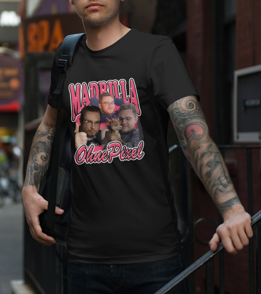 Madrilla OhnePixel Thumbs Up Dog Trio T-Shirt