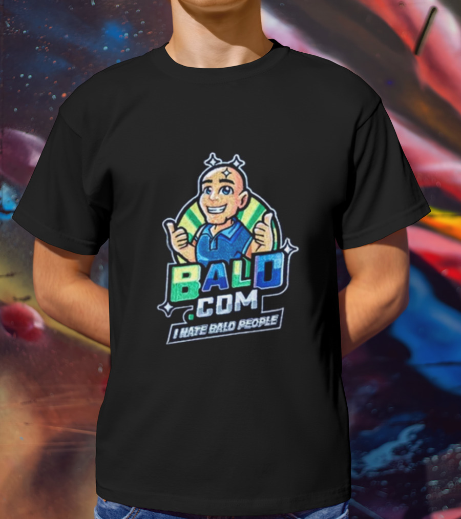 Cold Ones The Bald Bald.com I Hate Bald People T-Shirt