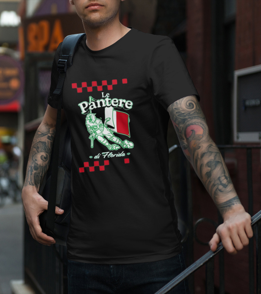 Le Pantere Di Florida Italianfest Puck T-Shirt