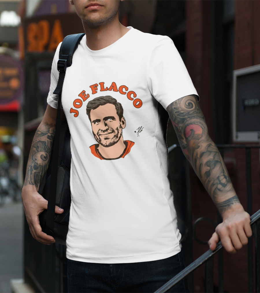 Joe Flacco Ash Crew T-Shirt