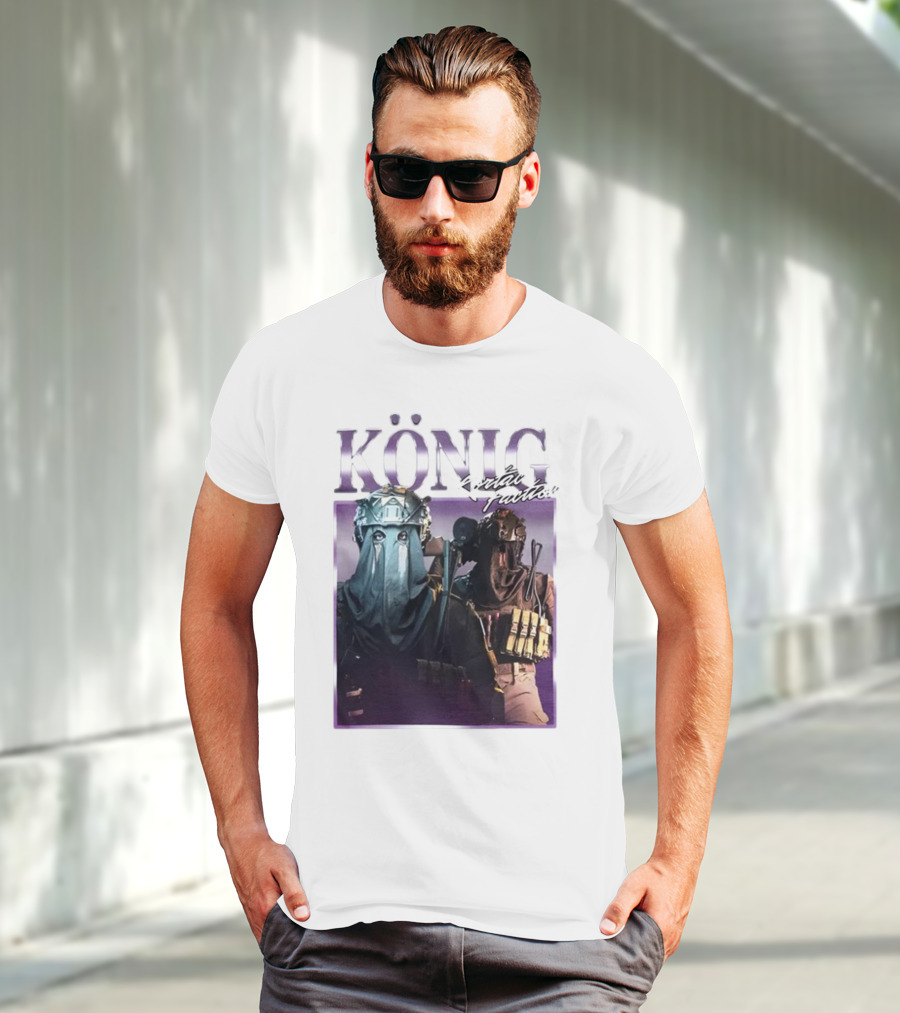König Kortac Faction Masked Figures With Tactical Gear T-Shirt