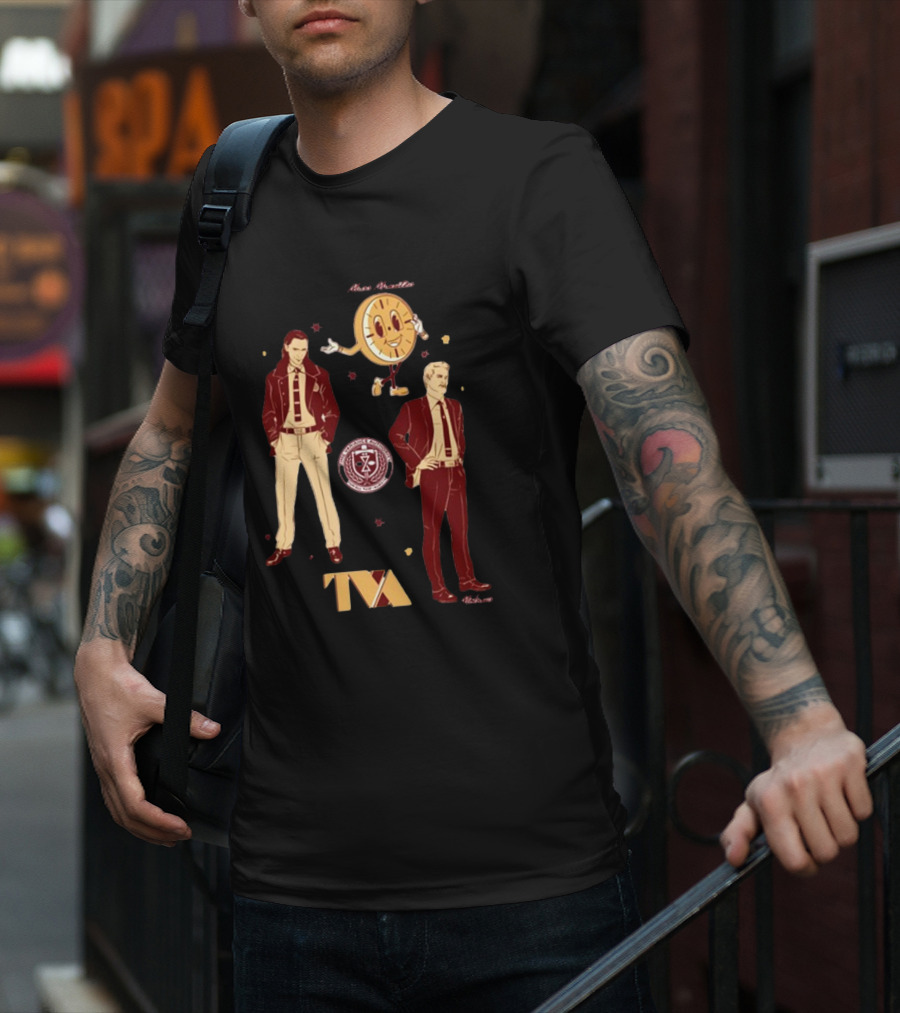 Miss Minutes TVA Loki Mobius T-Shirt