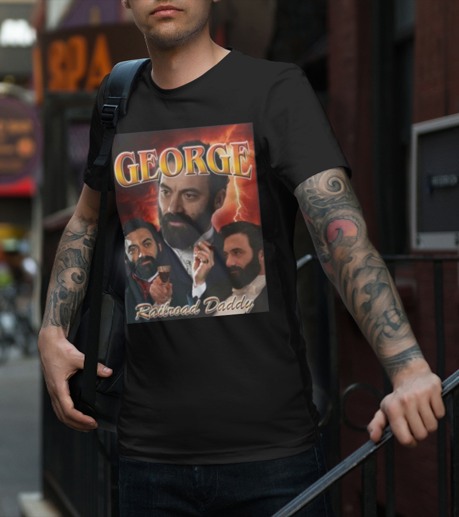 George Mummydearestpodcast Railroad Daddy T-Shirt