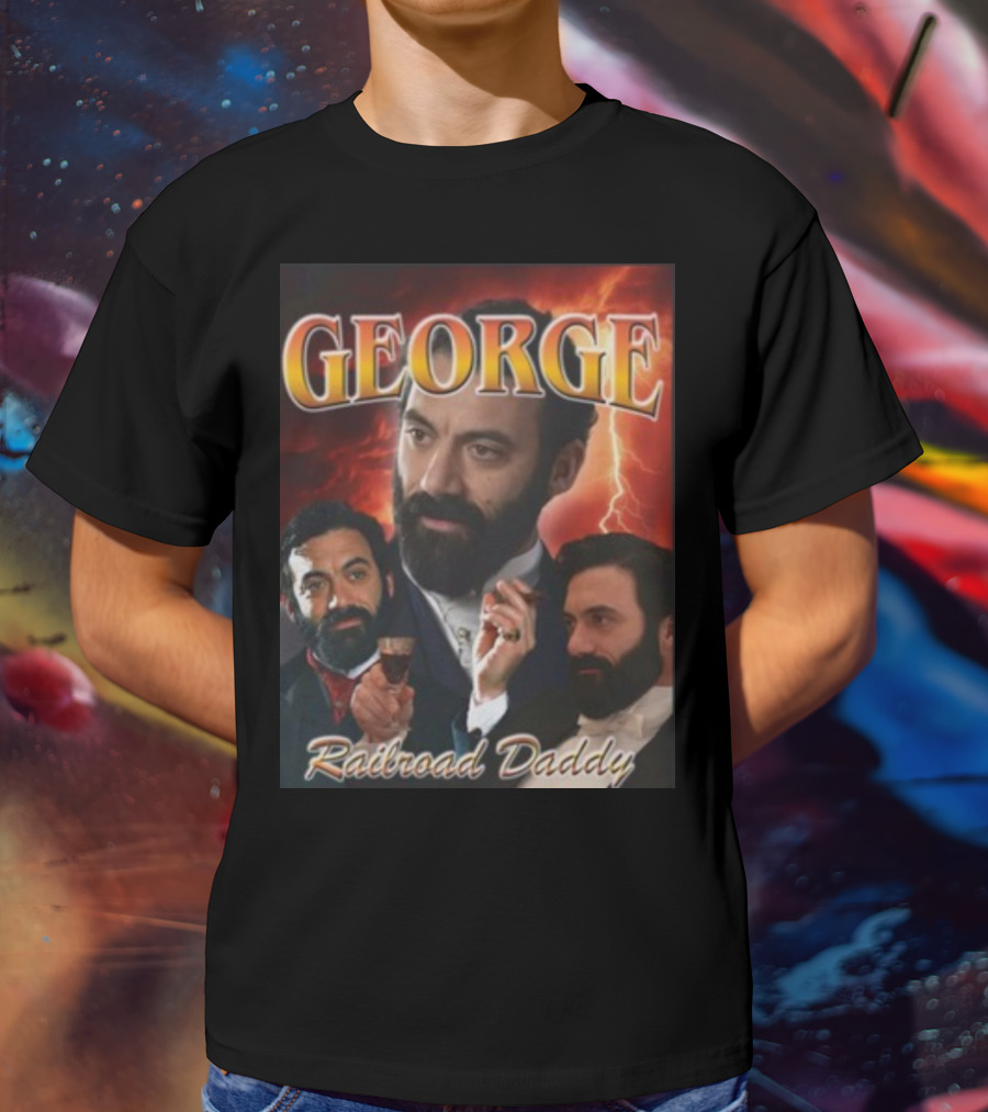 George Mummydearestpodcast Railroad Daddy T-Shirt