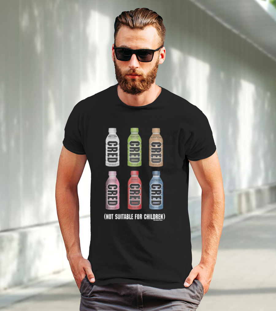 South Park Cred Bottles Mellow Mega Lime Oatmeal Gunk Nuts German Water Not Suitable For Children T-Shirt