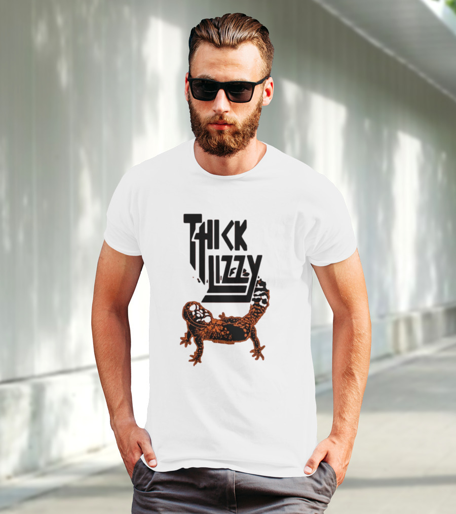 Thick Lizzy Folk Freegan Drunk Lizard T-Shirt