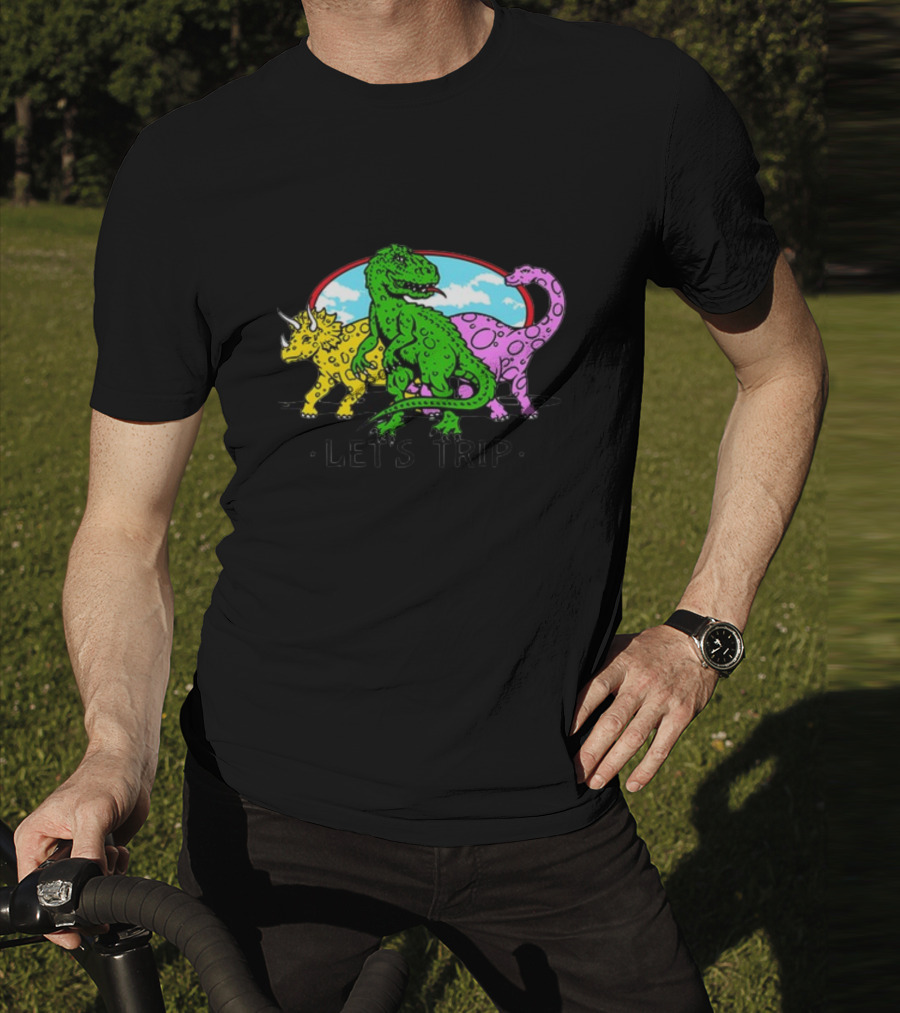 Let's Trip Dinosaur Jurassic T-Shirt