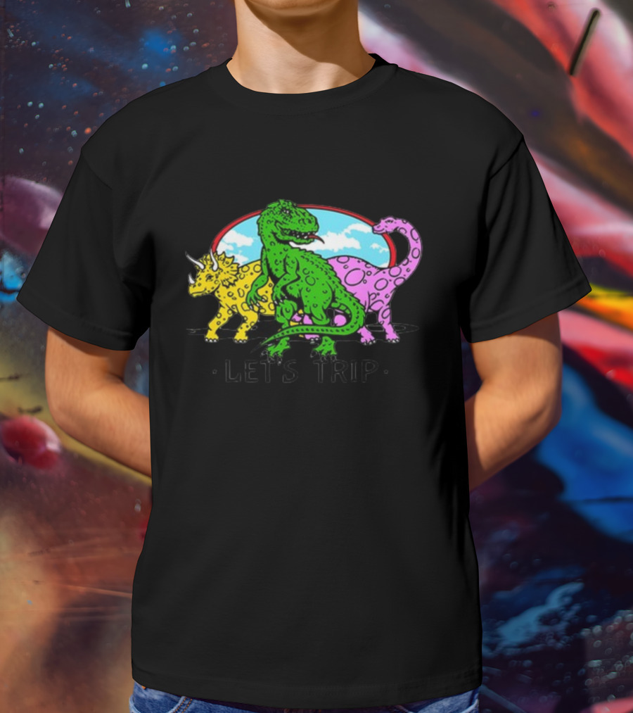 Let's Trip Dinosaur Jurassic T-Shirt