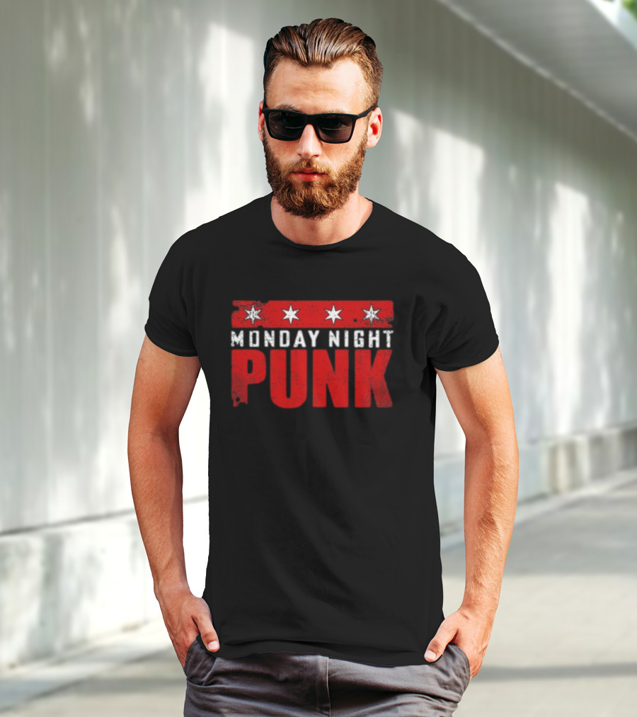 Monday Night Punk CM Punk WWE Wrestling T-Shirt