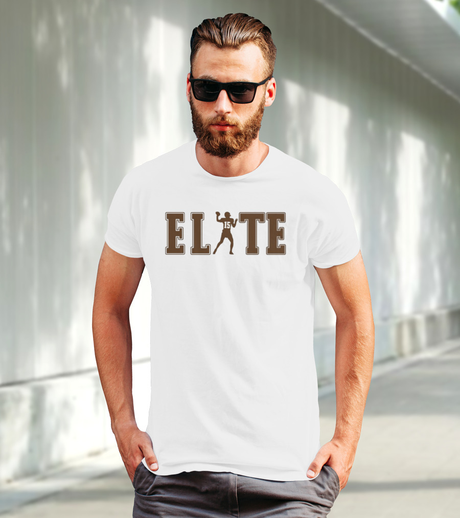 Elite Joe Flacco 15 Bigplay Football Quarterback T-Shirt