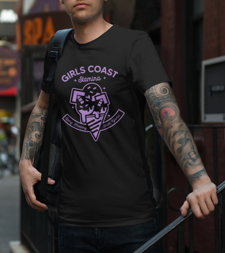 Girls Coast Stamina Long Steamy Stan Yams T-Shirt