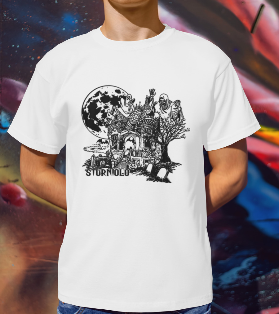 Sturniolo Haunted House Let's Trip Ghosts And Moon T-Shirt
