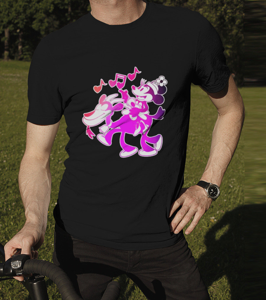 Pixelkitties Steamboat Minerva Musical Adventure Retro Cartoon T-Shirt